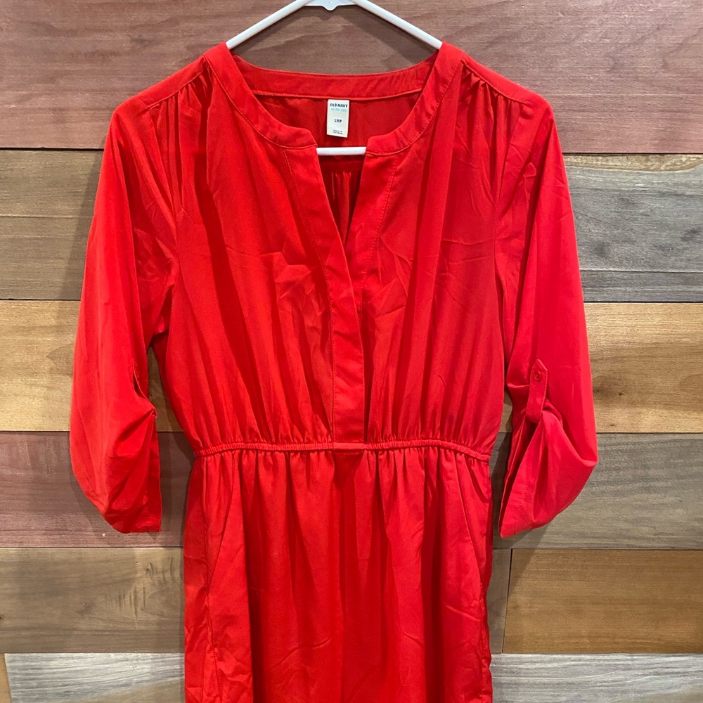 Old Navy Red Dress - S